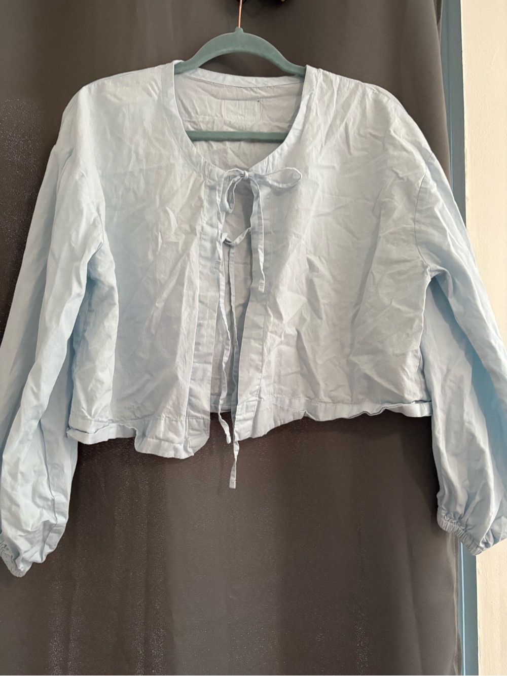 Daily Drills Poplin Tie Top